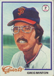1978 Topps Baseball Cards      312     Greg Minton